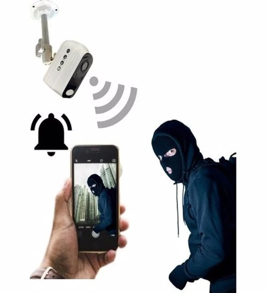 Kamera IPS-61 1080P Solar Güneş Panelli Ip Kamera Outdoor Wifi HD Güvenlik Kamerası Kingboss - 3