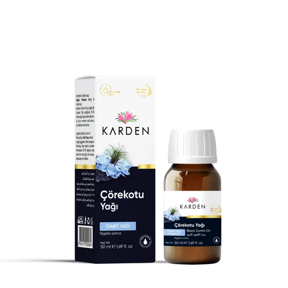Karden Çörekotu Yağı 50 ML