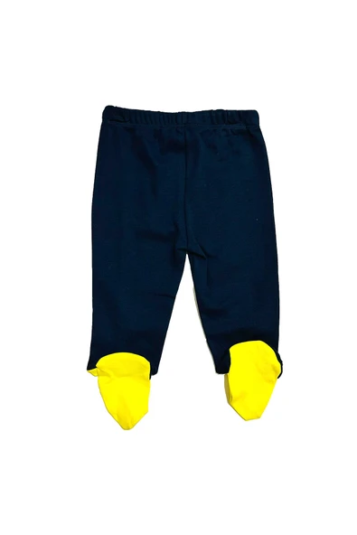 Fenerbahçe Orijinal Lisanslı Patikli Lacivert Bebek Eşofman Alt - 6