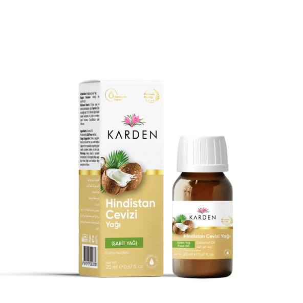 Karden Hindistan Cevizi Yağı 20 ML