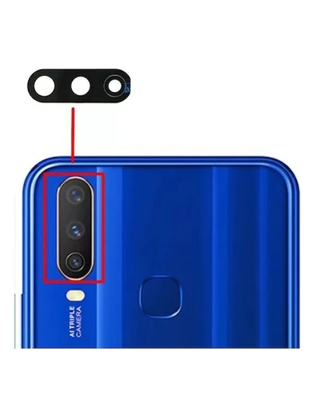 Vivo Y17 Ile Uyumlu Kamera Camı Ithal Set