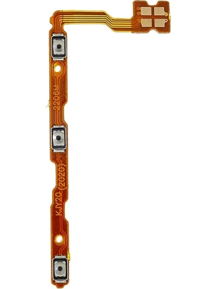 Vivo Y20S Uyumlu On Off Yan Ses Power Film Flex V2038