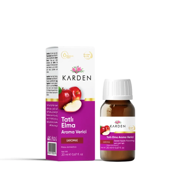 Karden Tatlı Elma Aroma Verici 20 ML