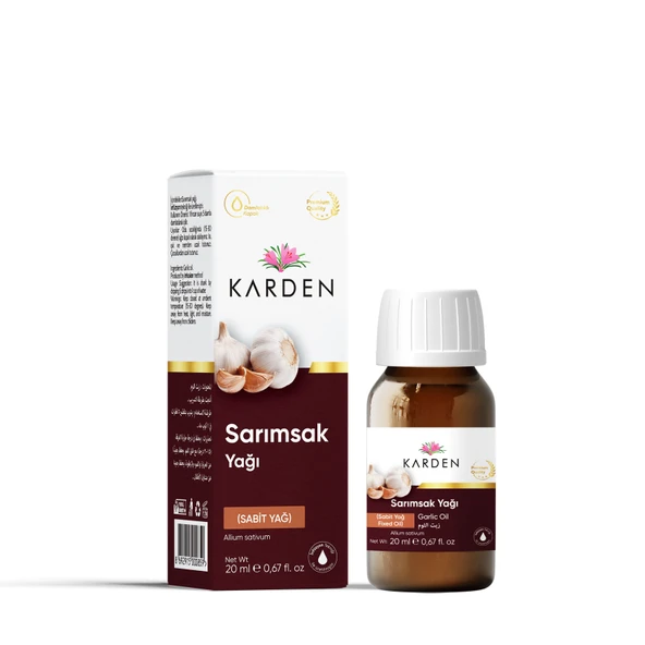 Karden Sarımsak Yağı 20 ML