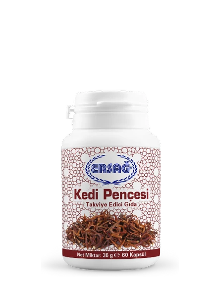Ersağ Kedi Pençesi 60 Kapsül