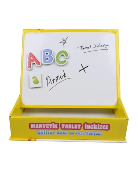 Manyetik Tablet İngilizce Eğitim Seti ve Yazı Tahtası - 4