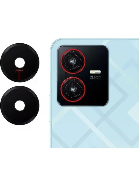 Vivo Y22 Y22S Ile Uyumlu Kamera Camı ürün görseli