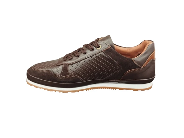 Slope 936103M İç Dış Hakiki Dana Derisi Ortopedik Erkek Günlük Casual Sneaker Ayakkabı - 2