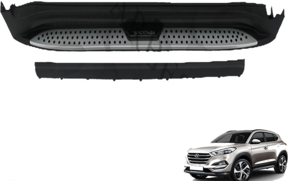 YMTRADE Hyundai Tucson Yan Basamak Koruma 2015+ Bmw Tip - 2