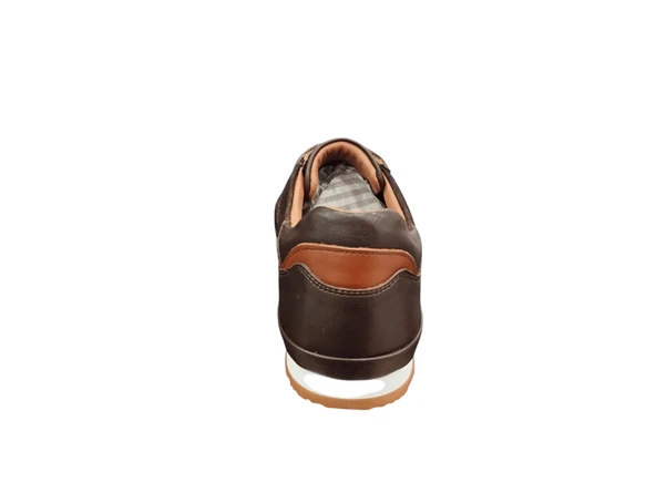 Slope 936103M İç Dış Hakiki Dana Derisi Ortopedik Erkek Günlük Casual Sneaker Ayakkabı - 4