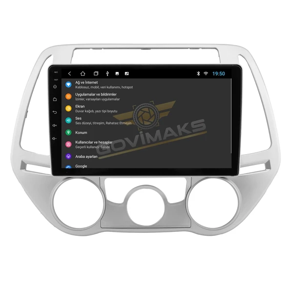 GOVİMAKS HYUNDAİ İ20 2009-2014 2 GB RAM 32 GB HAFIZA ANDROID MULTIMEDIA.0T00 - 12