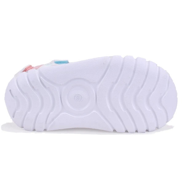 Vicco Cube 332F25Y212 Gri Pembe Ortopedik Günlük Kız Çocuk Spor Sandalet - 4
