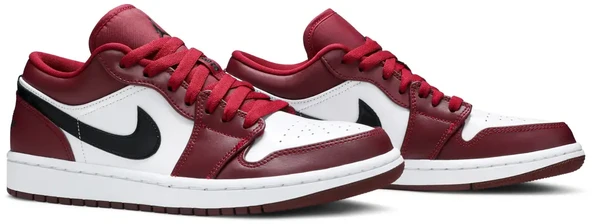 Nike Air Jordan 1 Low 'Noble Red' Spor Ayakkabı - 8