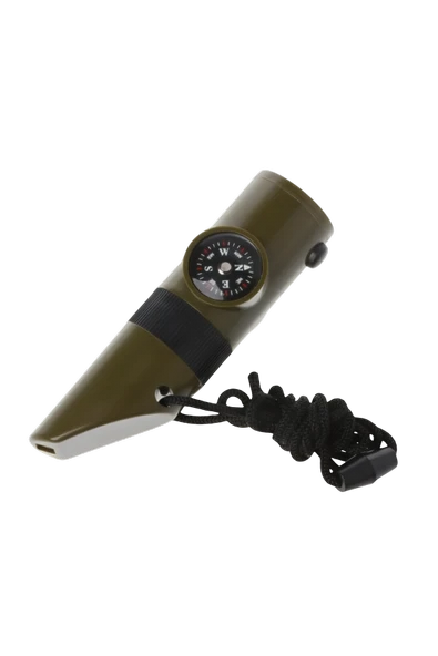 Çok Fonksiyonlu Kamp ve Deprem Acil Durum Düdüğü  Yüksek Sesli, Taşınabilir Güvenlik Ekipmanı - Resim 2