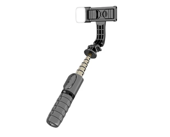 Nettech NT-MT05 Taşınabilir Işıklı Tripod Bluetooth Selfie Çubuğu - 4
