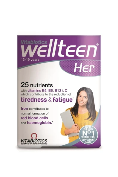 Vitabiotics Wellteen Her 30 Tablet - Resim 2
