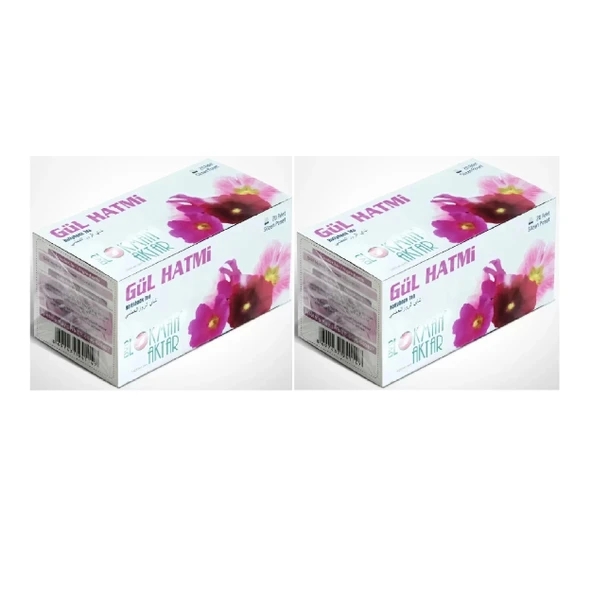 Gül Hatmi Çayı 20 'Li Süzen Poşet 2Adet, Lokman Aktar