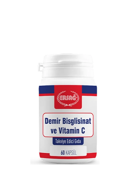 Ersağ Demir Bisglisinat ve Vitamin C ürün görseli