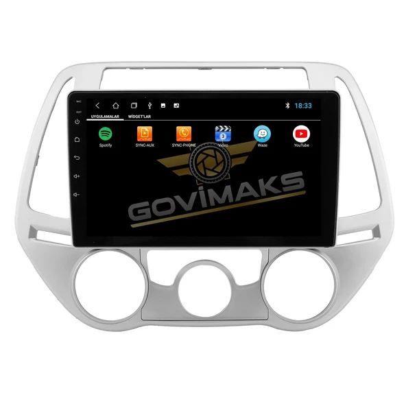 GOVİMAKS HYUNDAİ İ20 (2009-2014) 4GB RAM 64 GB HAFIZA ANDROID MULTIMEDIA TEYP.P412 - 6