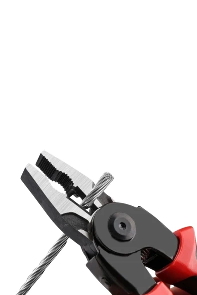 Özel Üretim Yüksek Kaliteli Çelik Kaymaz Kauçuk Yapılı Tamir Bakım Montaj 5 Başlıklı Pense Seti - 4