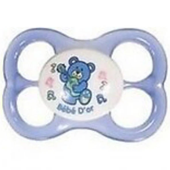 Bebedor Geniş Hava Yüzeyli Kapaklı Emzik NO:2 Eflatun ürün görseli