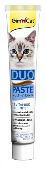 GimCat Multi-Vitamin Duo Paste Tuna + 12 Vitaminli 50gr ürün görseli 1