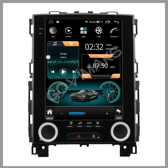 RENAULT MEGANE 4 UYUMLU TESLA 2016-2023 4 GB RAM 64 GB HAFIZA ANDROID MULTIMEDIA TEYP - Resim 4