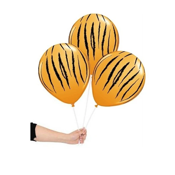 SAFARİ BASKILI BALON 10 ADET - Resim 3