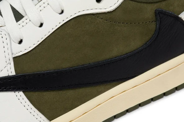 PTTAVM: Nike Air Jordan 1 Retro Travis Scott Medium Olive Spor