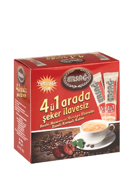 ERSAĞ 4 Ü 1 ARADA KAHVE YUMUŞAK İÇİM (TEK İÇİMLİK) - 1