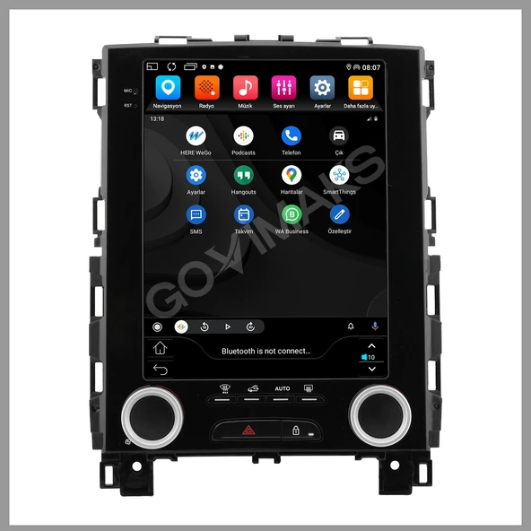 RENAULT MEGANE 4 UYUMLUTESLA 2016-2023 6 GB RAM 128 GB HAFIZA ANDROID MULTIMEDIA TEYP - Resim 4