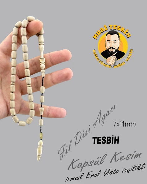 iSMAİL EROL FİL DİŞİ AĞACI KAPSÜL KESİM 7X11
