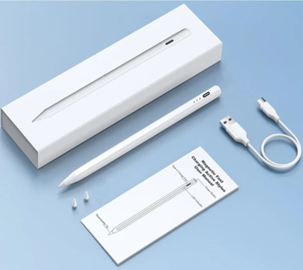 iPad 11/10.Nesil A16 9/8/7 10.2 Air/Pro 4/5/6 11/13inç Uyumlu Avuç Içi Reddi Dokunmatik Çizim Kalemi PEN16 - 7