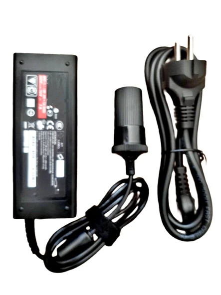 ICECO Oto Buzdolabı İçin Çakmak Adaptörü Araç Çakmaklık Çevirici Ev,Ofis Tipi Çevirici Adaptör 84W/7A/12Volt - 3