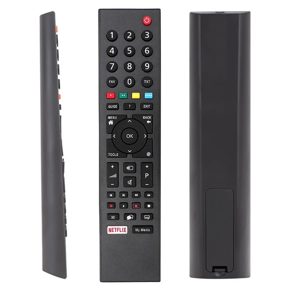 Arçelik Beko Altus Grundig Smart Lcd Led Tv Televizyon Kumandası Netflix Tuşlu