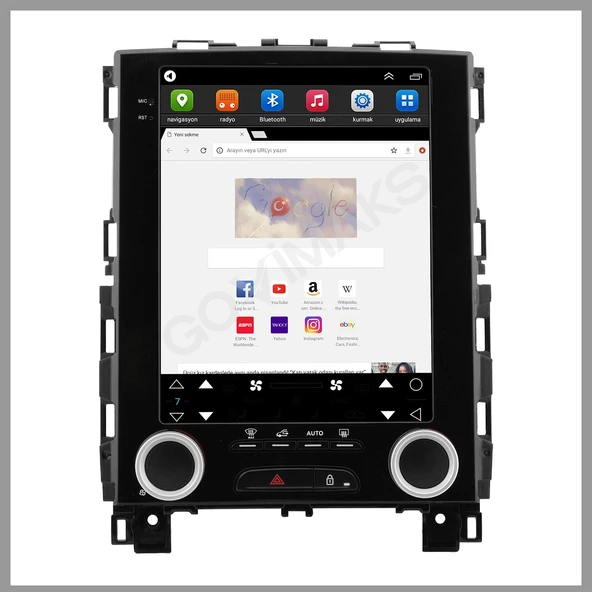 RENAULT MEGANE 4 UYUMLU TESLA 2016-2023 8 GB RAM 128 GB HAFIZA ANDROID MULTIMEDIA TEYP - Resim 8