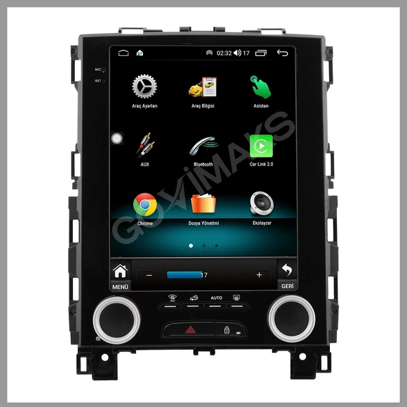 RENAULT MEGANE 4 UYUMLUTESLA 2016-2023 6 GB RAM 128 GB HAFIZA ANDROID MULTIMEDIA TEYP - Resim 3