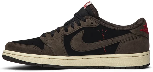 Nike Travis Scott x Air Jordan 1 Low 'Mocha' Spor Ayakkabı - 3