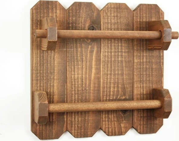 KUZELA Ahşap Çit Duvar Havluluk - 2