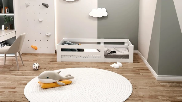 Ninnimo Montessori 90x190 Yatak Uyumlu Mdf Karyola My19-1