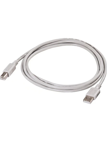 Hama USB 2.0 A Fiş - B Fiş Gri 1.5m
