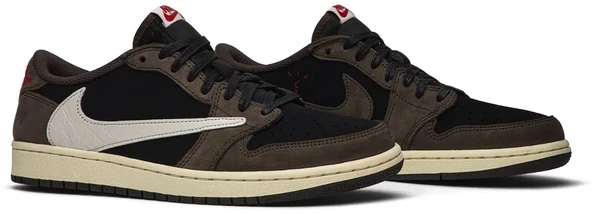 Nike Travis Scott x Air Jordan 1 Low 'Mocha' Spor Ayakkabı - 8
