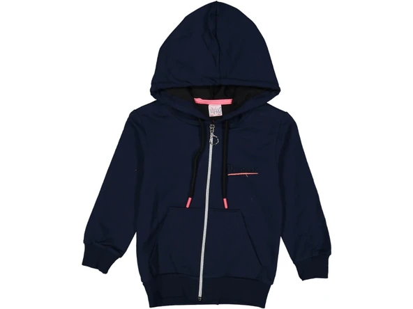 Kız Çocuk Kapüşonlu Hırka 245587 BGL-ST04436