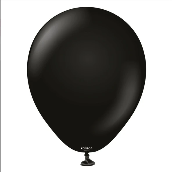 PASTEL BALON SİYAH 50 ADET - 2