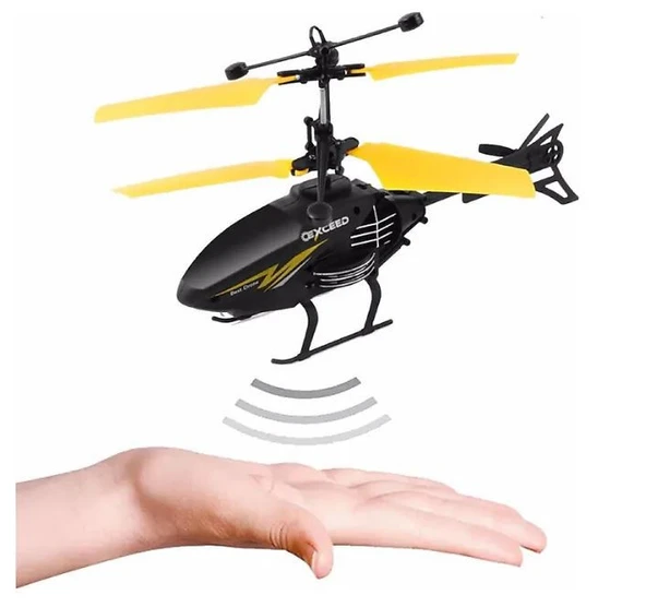 El Sensörlü Kumandalı Uçan Helikopter Şarjlı Mini Drone
