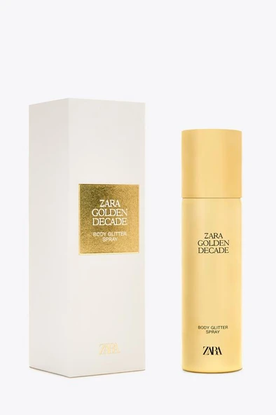 ZARA GOLDEN DECADE VÜCUT SİMİ SPREYİ - 5