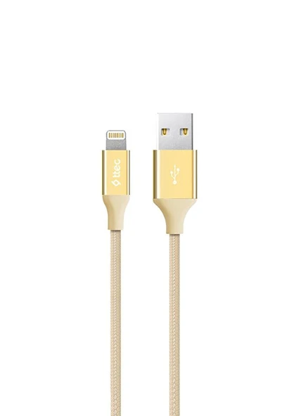 Ttec AlumiCable Altın USB-A To Lightning Şarj Kablosu
