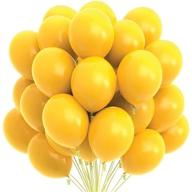 PASTEL BALON SARI 50 ADET