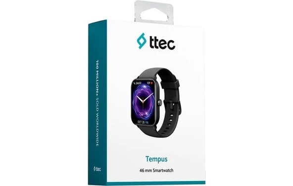 Ttec Tempus 46MM Tft Ekranlı Dikdörtgen Kasa Akıllı Saat - Resim 12