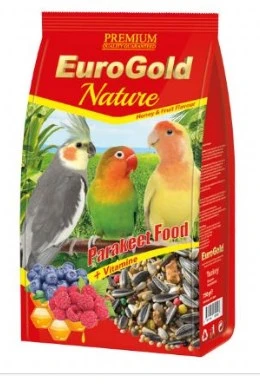 Eurogold Paraket Sultan & Cennet Papağanı Yemi 750 Gr x 5 Adet